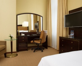Делюкс с двумя односпальными кроватями в Hilton Moscow Leningradskaya