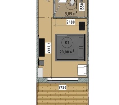 Номер Делюкс с видом на территорию в Жемчужина