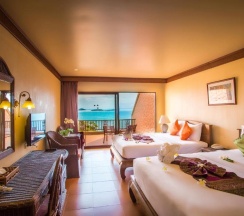 Семейный номер Standard с видом на море в Samui Bayview Resort & Spa