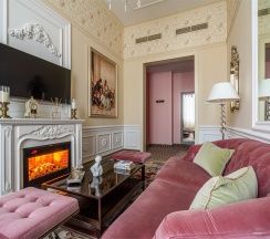 Люкс Двухкомнатный с кроватью «king-size» в Albora Boutique Hotel