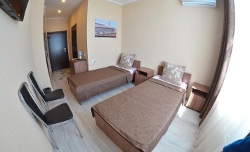 Номер стандарт с 2 односпальными кроватями в Сервисный пункт