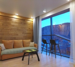 Студия Superior с красивым видом из окна в Baikal Hill Residence
