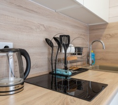 Домик с террасой в Calista