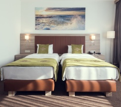 Двухместный номер Standard с красивым видом из окна 2 отдельные кровати в Wyndham Garden Astana