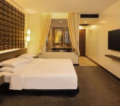 Двухместная студия (двуспальная кровать) в The Davis Bangkok Hotel