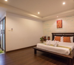 Двухместный семейный номер Standard двуспальная кровать в My Way Hua Hin Music Hotel