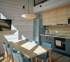 "FAMILY" Дом семейный 70 кв.м на 4+3 гостя / Вторая линия в Priroda