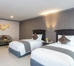 Двухместный номер Sky Zone Deluxe 2 отдельные кровати в Baiyoke Sky Hotel