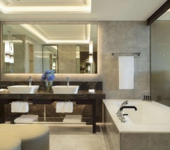 Двухместный люкс двуспальная кровать в Siam Kempinski Hotel Bangkok