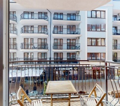 Апартаменты- Студио с балконом для троих в Лиенталь