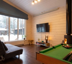 №11 Сhalet 110m2 с горячим банным чаном и закрытой территорией (оснащение дома, стоимость чана и бани см. Подробнее) в Les holidays