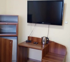 Трехместный номер с 3 односпальными кроватями в Smart Hotel KDO Омск