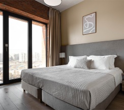 Grand апартамент для 8-ми гостей с видом на город в Sv Loft Apart