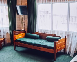 Семейный номер в коттедже №3 в Ветер странствий