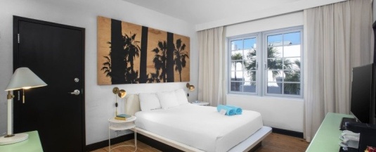 Двухместный номер Axel City двуспальная кровать в AxelBeach Miami South Beach