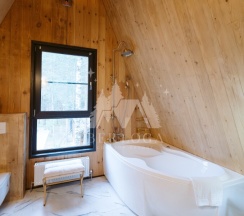 Дом с купелью и сауной (до 10 гостей) АТЛАНТ в Berloga Country Resort