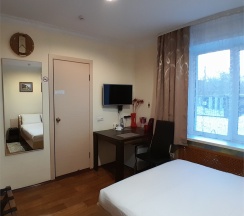 Стандартный номер с полутораспальной кроватью в Комфорт