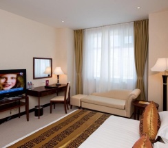 Двухместный номер Standard двуспальная кровать в Пекин Палас Soluxe Hotel Astana