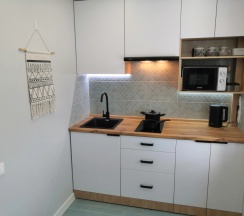 Двухместный люкс с балконом (двуспальная кровать) в Luxury Studio Na Pushkina Flat