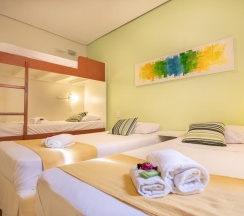 Четырёхместный номер Standard в Brazilodge All Suites Hostel