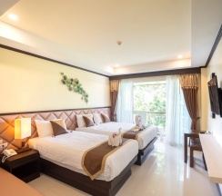 Двухместный номер Deluxe с видом на море 2 отдельные кровати в Baan Sailom Resort