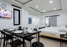 Студия в P3 Silom Large 2beds full kitchen WIFI 4-6pax