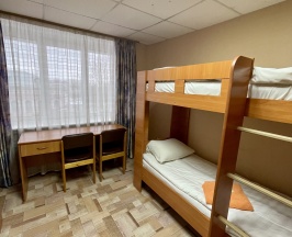 хостельный номер (санузел на этаже) в Ирень