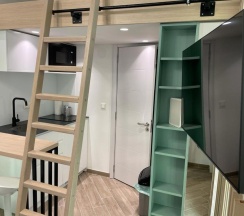 Апартаменты c 1 комнатой в ZEUS DESIGN Mini Studio Vienna #5a