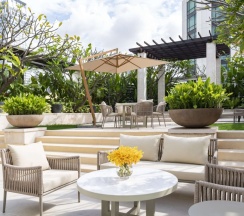 Двухместный люкс Terrace двуспальная кровать в Siam Kempinski Hotel Bangkok