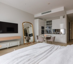 Однокомнатный Люкс 44 этаж 55 м² ЖК «Neva Towers» в InPremium Москва-Сити