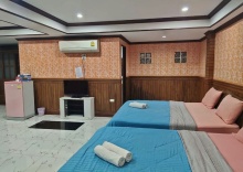 Двухместный семейный номер Standard 2 отдельные кровати в Tree House Chachoengsao