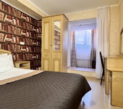 3х местный стандарт плюс с видом на бассейн  (номер на цокольном этаже) в Эргес