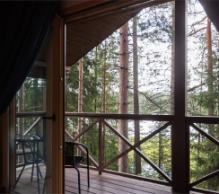 Вилла с 1 спальней и джакузи с видом на озеро в Пасторское озеро