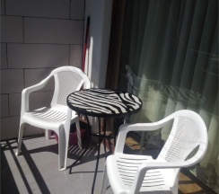 Апартаменты с 1 спальней и видом на море. в Joy apartments