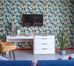 Апартаменты Superior с балконом и с видом на парк в Apartments Malina Baden Studio Color