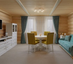 Номер Люкс одноуровневый корпус "Башенки" в Горячие ключи