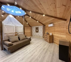 Номер Comfort с красивым видом из окна в Саянский Марал Аршан