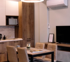 Номер Standard с красивым видом из окна в Апартаменты Baikal Hill Green