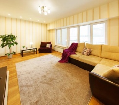 Апартаменты с балконом и с красивым видом из окна в Апартаменты Bliss aparts: Centre-Rybinskaya 11