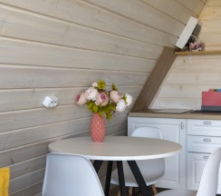 A-Frame №3 (оснащение дома, стоимость банного чана и бани см. Подробнее) в Dacha