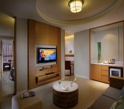Люкс Deluxe с видом на реку в Sanya Phoenix Waterside Gloria Resort