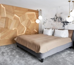 Двухместный люкс с ванной двуспальная кровать в Б.О.Р.