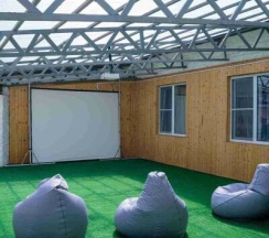 двухкомнатный с балконом в Панорама Архыз