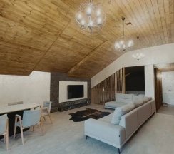 Апартаменты с 2 комнатами с балконом и с красивым видом из окна в Monto