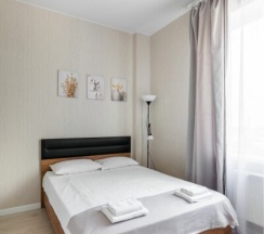 Компактная студия для 1-2 гостей в Pulkovo Apart