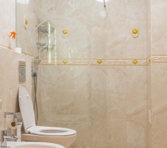 Двухместный семейный номер Deluxe с красивым видом из окна двуспальная кровать в Grand shale