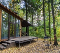 Эко-дом с панорамными окнами в Дурыкино