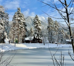 Дом с баней  (7-местный) в Таулу Архыз