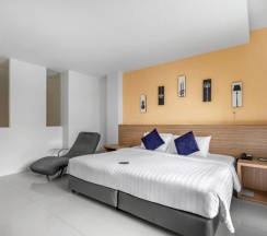 Двухместное Pent Pool двуспальная кровать в The Lantern Resorts Patong