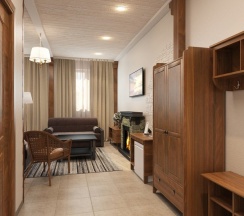 Джуниор сьют "Шале" с бассейном в Aquarius hotel&SPA